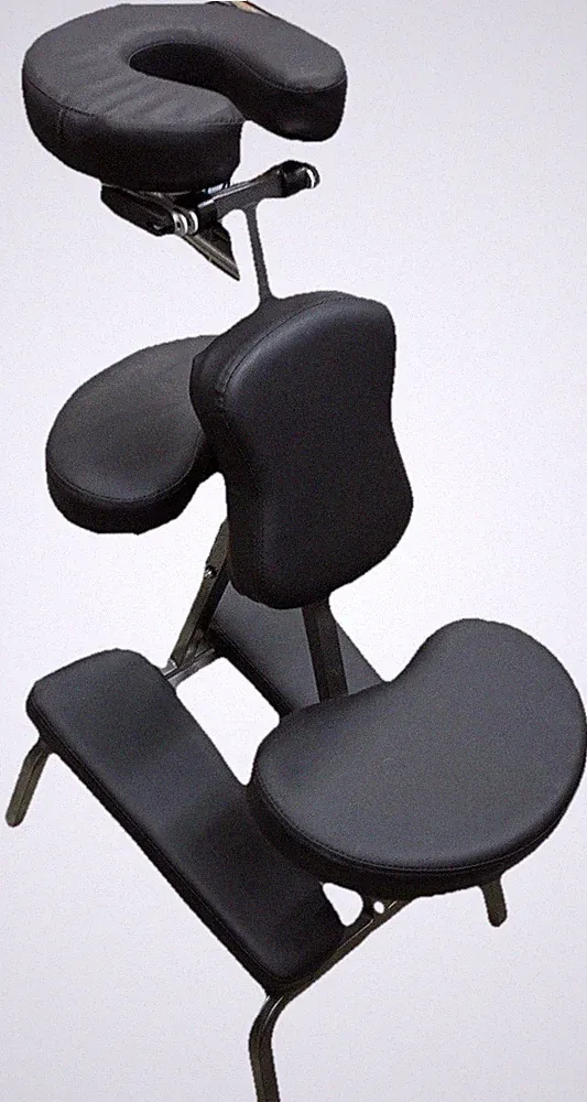 Professional Portable Massage Chair Travel Foldable Adjustable 44” X 19” X 18”